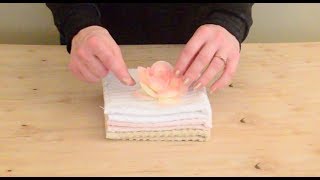 Asmr  Towel Folding  Softly Spoken [upl. by Affay]