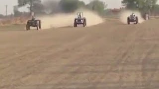 Full speed race mahindra 585 and farmtrac 60 and newholld 3630 JohnDeere 5310 [upl. by Aihselat]