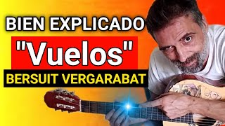 🦎Cómo tocar Vuelos Bersuit Vergarabat Tutorial Guitarra Acordes [upl. by Kloman]