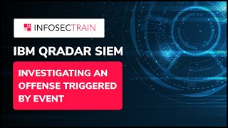 IBM QRadar SIEM  Investigating an Offense Triggered by Event  IBM QRadar SIEM Offense Basics [upl. by Acinorrev]