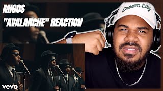 Migos  Avalanche Official Music Video REACTION [upl. by Imray70]