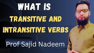 Transitive verb and Intransitive verb  Definitions and examples  Functional English [upl. by Veedis]