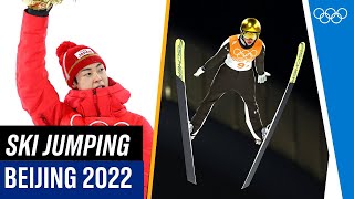 The BEST ski jumping moments of Beijing 2022 🥇❄️ [upl. by Vento934]