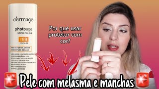 ✨LANÇAMENTO PHOTOAGE STICK COLOR DERMAGE RESENHA [upl. by Rauch]