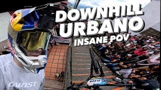 POV run from Downhill Urbano Manizales 2024  Tomas Slavik [upl. by Jolenta]