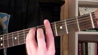 How To Play the Abm Chord On Guitar A Flat Minor [upl. by Aicilev]