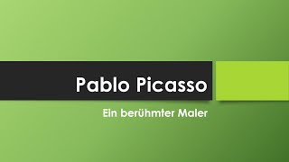 Pablo Picasso einfach und kurz erklärt [upl. by Asial]