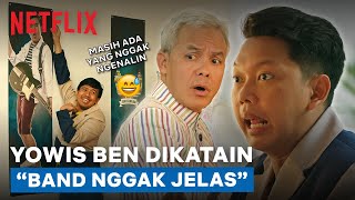 Bangku Joshua Suherman Diserobot Ganjar Pranowo  Yowis Ben 3  Clip [upl. by Slack]