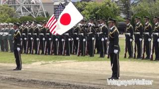 JGSDF 陸上自衛隊第302保安警務中隊 特別儀仗隊 訓練展示 [upl. by Burgener]