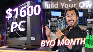 Lets Build a PC for Under 1600 at Micro Center [upl. by Peder]