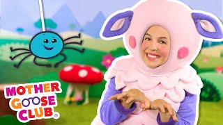 The Itsy Bitsy Spider  Mother Goose Club Nursery Rhymes [upl. by Ahsirpac]