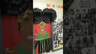 Black History Door Decorations [upl. by Hovey]