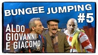 Anplagghed  Bungee Jumping 5 di 5  Aldo Giovanni e Giacomo [upl. by Ynatsyd]