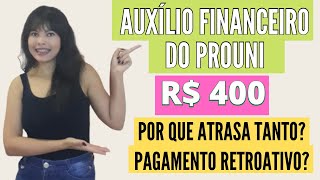 TUDO SOBRE A BOLSA PERMANÊNCIA DO PROUNI 2021 PAGAMENTO RETROATIVO AUXÍLIO ESTUDANTIL DE 400 REAIS [upl. by Owades945]