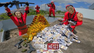 PARKOUR VS MONEY HEIST 6 [upl. by Ayikaz]