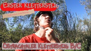 ERSTER KLETTERSTEIG  Ostrachtaler Klettersteig und Spaziergang zum Hirschberg [upl. by Kcirdor]