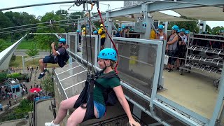 MistRider Zipline Niagara Falls [upl. by Deerc697]