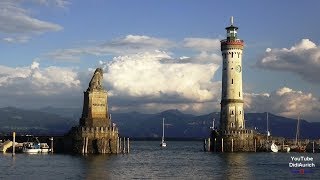 Lindau Bodensee Rundgang Lindau im Bodensee Urlaub auf der Bodenseeinsel Bayern Altstadtinsel LIndau [upl. by Atlas277]