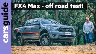 Ford Ranger 2021 review FX4 Max  We test the notquite Raptor off road [upl. by David]