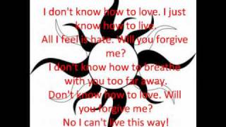 godsmackforgive me lyrics [upl. by Dannica955]