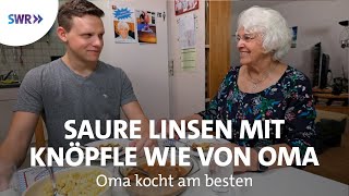 Saure Linsen mit Knöpfle  Oma kocht am besten [upl. by Sihtam599]