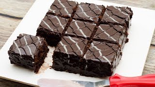 CHOCOLATE BROWNIES l EGGLESS amp WITHOUT OVEN [upl. by Rugg574]