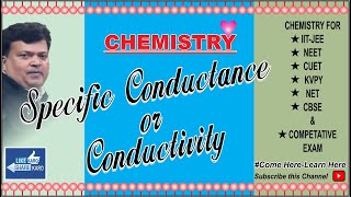 SPECIFIC CONDUCTANCE OR CONDUCTIVITY [upl. by Bollinger]