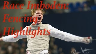 Race Imboden Fencing Highlights [upl. by Garald]