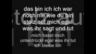 Urbanize  Ich bin Anders Lyrics [upl. by Akihsal252]