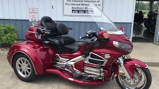 2013 Honda Goldwing Trike For Sale in Southern Illinois at Phillips Pro Cycle CSC [upl. by Domineca]