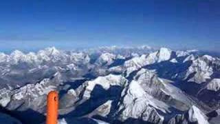 360 degree panorama from the summit of Mount Everest [upl. by Cos813]