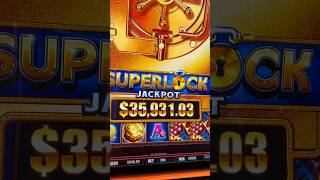 Jackpot On Superlock Slot Machine [upl. by Fleece]