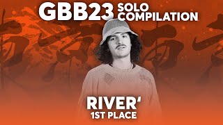 RIVER 🇫🇷 🇨🇴  Winners Compilation  GRAND BEATBOX BATTLE 2023 WORLD LEAGUE [upl. by Eenafit]