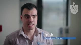 Our People Meet Josh Registered Nurse  Graduate Program [upl. by Ednihek]