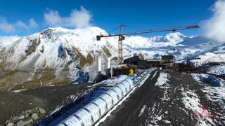 Val dIsère  Solaise 2016  Première phase  First stage [upl. by Etteragram]