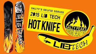 2015 Lib Tech Hot Knife Snowboard Review [upl. by Tarazi845]