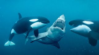 Killer Whales Squeeze Out Great White Livers Like Toothpaste [upl. by Studnia]