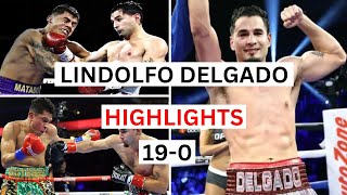 Lindolfo Delgado 190 Highlights amp Knockouts [upl. by Cerys]