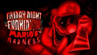 Bad Day Instrumental  FNF VS Marios Madness V2 OST [upl. by Eenahc]