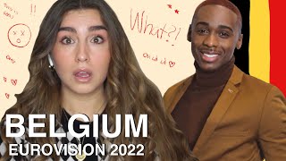 EUROVISION 2022 BELGIUM 🇧🇪  Jérémie Makiese  Miss You Reaction [upl. by Sandye]