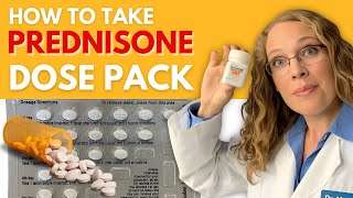 How to take Prednisone Dose Pack [upl. by Ohce]