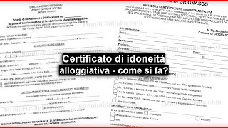 Idoneità alloggiativa stranieri in Italia La guida completa [upl. by Novets58]