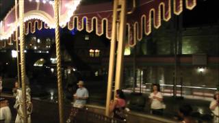 Prince Charming Regal Carrousel Nighttime Magic Kingdom Walt Disney World HD 1080p [upl. by Roselia]