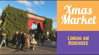 WeihnachtsmarktXmas Market 2019 in Lindau am Bodensee [upl. by Dnomzed]