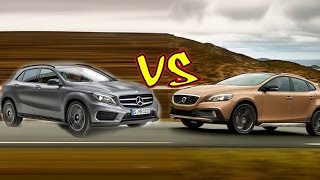 MercedesBenz GLA vs BMW X1 vs Audi Q3 vs Volvo V40 Cross Country  Specifications Comparison [upl. by Rafaj]