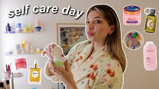 lets have an aesthetic self care day at home [upl. by Ecnirp]