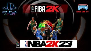 NBA 2K23 FIBA 2K23 MOD ON PS4 USER ONLY DADI OBI TV TUTORIAL YEAH [upl. by Jueta]