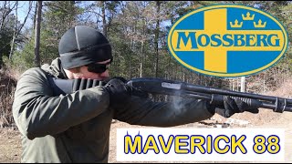 Mossberg Maverick 88 Security 12 gauge unboxing specs general overview [upl. by Hwu]