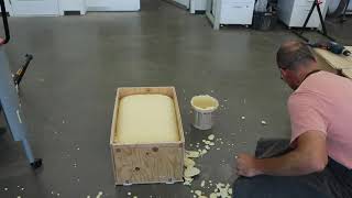 Making PU Polyurethane foam [upl. by Khan]