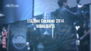 ESL One Cologne 2014 highlights [upl. by Atteuqehs]